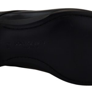 Black Leather Formal Dress Shoes - Jag Couture London