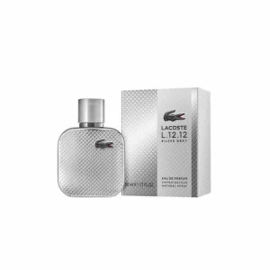 Lacoste L.12.12 Silver Grey Eau De Parfum Spray 50ml - Jag Couture London