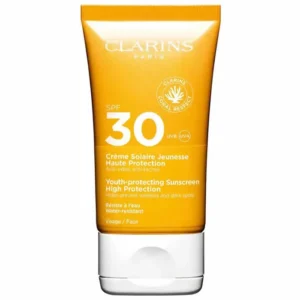 Clarins Youth Protecting Sunscreen High Protection Face Spf30 50ml - Jag Couture London