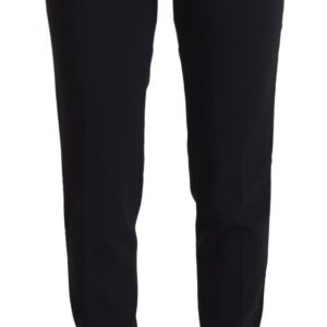 Black High Waist Women Pants - Jag Couture London