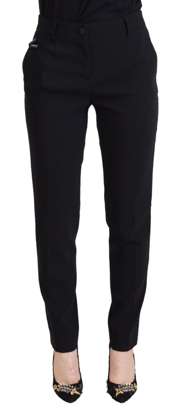 Black High Waist Women Pants