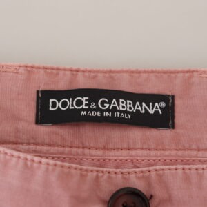 Pink Chinos Cotton Casual Mens Shorts - Jag Couture London