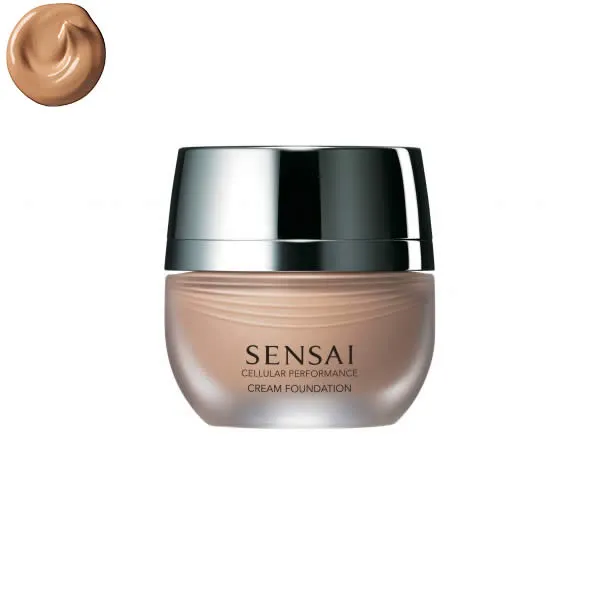 Sensai Cellular Performance Cream Foundation CF24 Amber Beige 30ml - Jag Couture London