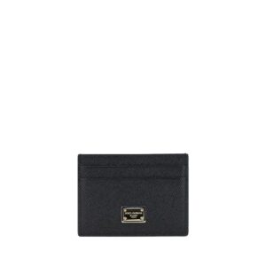 Black Calf Leather Bos Taurus Wallet - Jag Couture London