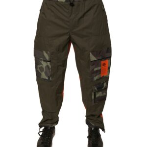 Multicolor Camouflage Jogger Cargo Pants - Jag Couture London
