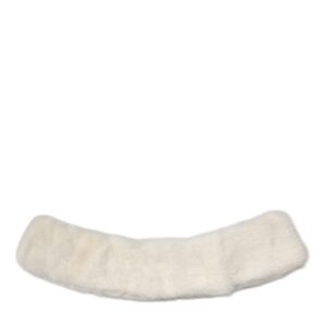 White Mink Fur Collar Women Neck Wrap Scarf - Jag Couture London