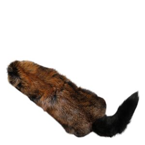 Brown Red Fox Fur Neck Warmer Winter Scarf - Jag Couture London