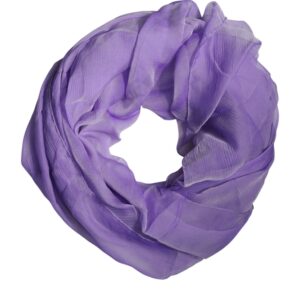 Purple Silk Rectangle Wrap Shawl Scarf - Jag Couture London