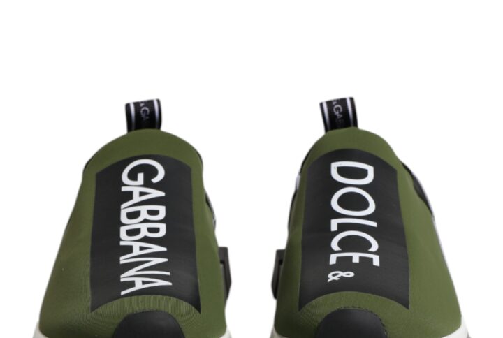 Green Logo Low Top Sorrento Men Sneakers Shoes