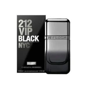 Carolina Herrera 212 VIP Black Eau de Parfum Elixir Spray 50ml - Jag Couture London