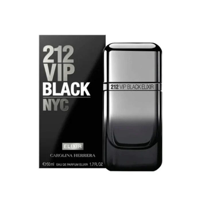 Carolina Herrera 212 VIP Black Eau de Parfum Elixir Spray 50ml - Jag Couture London
