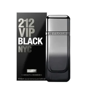 Carolina Herrera 212 VIP Black Eau de Parfum Elixir Spray 100ml - Jag Couture London