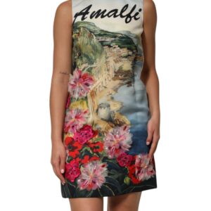 Multicolor Crystal Embellished Mini Dress