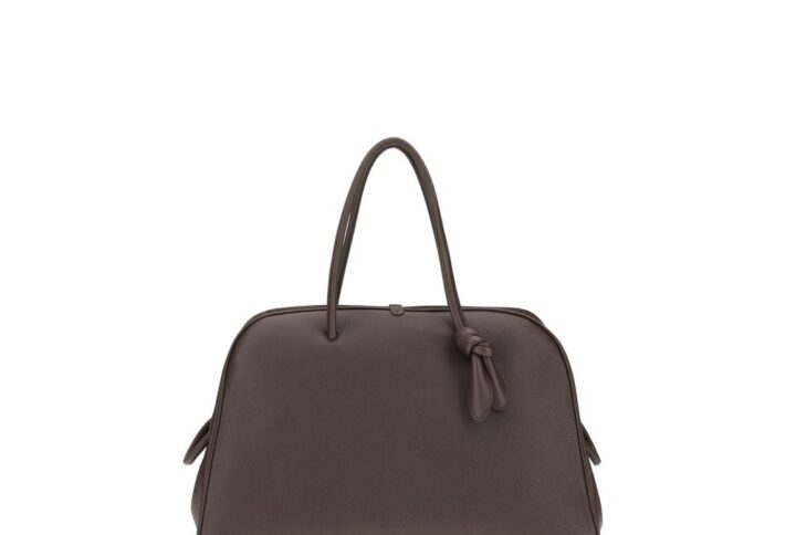 Brown Calf Leather Bos Taurus Handbag
