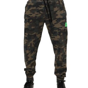 Multicolor Camouflage Cotton Men Jogger Pants
