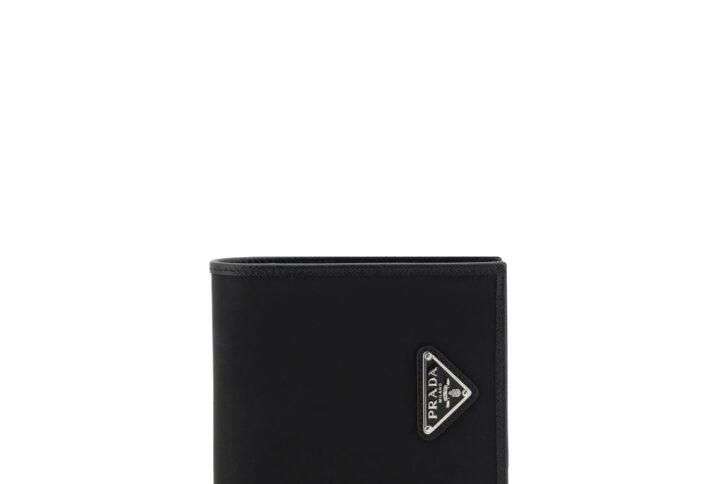 Black Recycled Polyamide Wallet