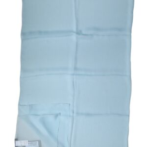 Light Blue Stole Silk Neck Wrap Shawl Scarf