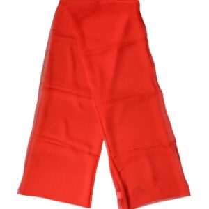 Red Stole Silk Neck Wrap Shawl Scarf